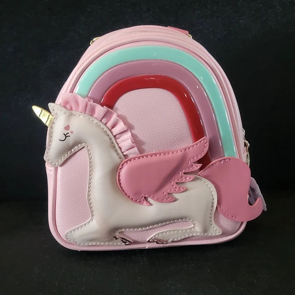New Unicorn Rainbow Pink Mini Backpack From Bath & Body Works